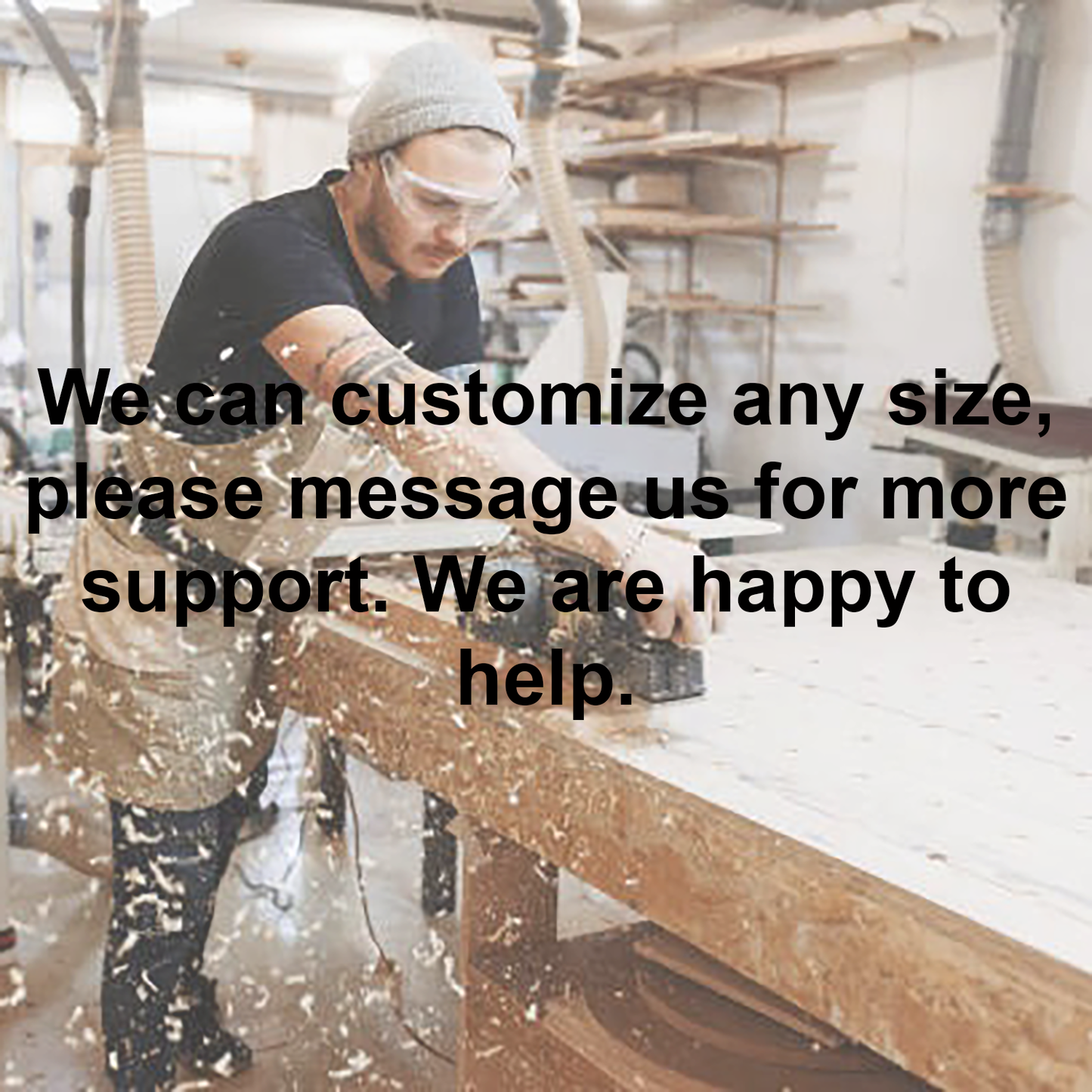 Abstract Wooden Embrace Sculpture Hand Carved Solid Wood Organic Loop Modern Minimalist Table Home Decor